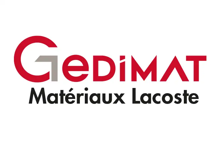 Logo Gedimat Matériaux Lacoste